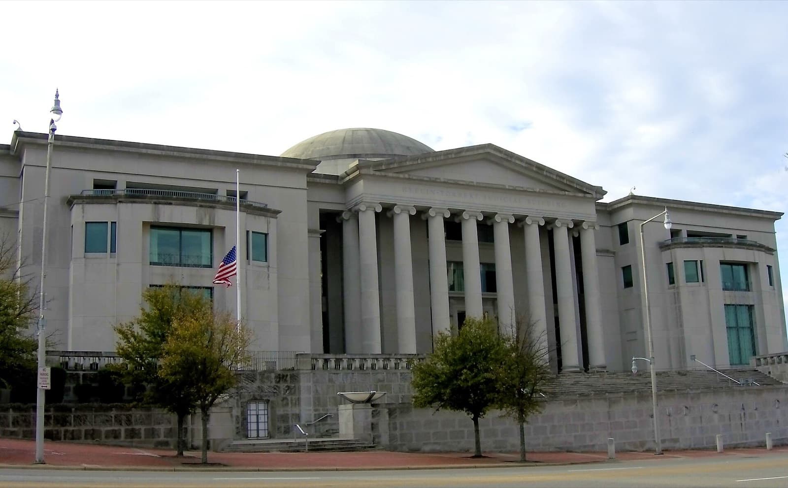 The Heflin-Torbert Judicial Building, home of the Supreme Court of Alabama, in Montgomery