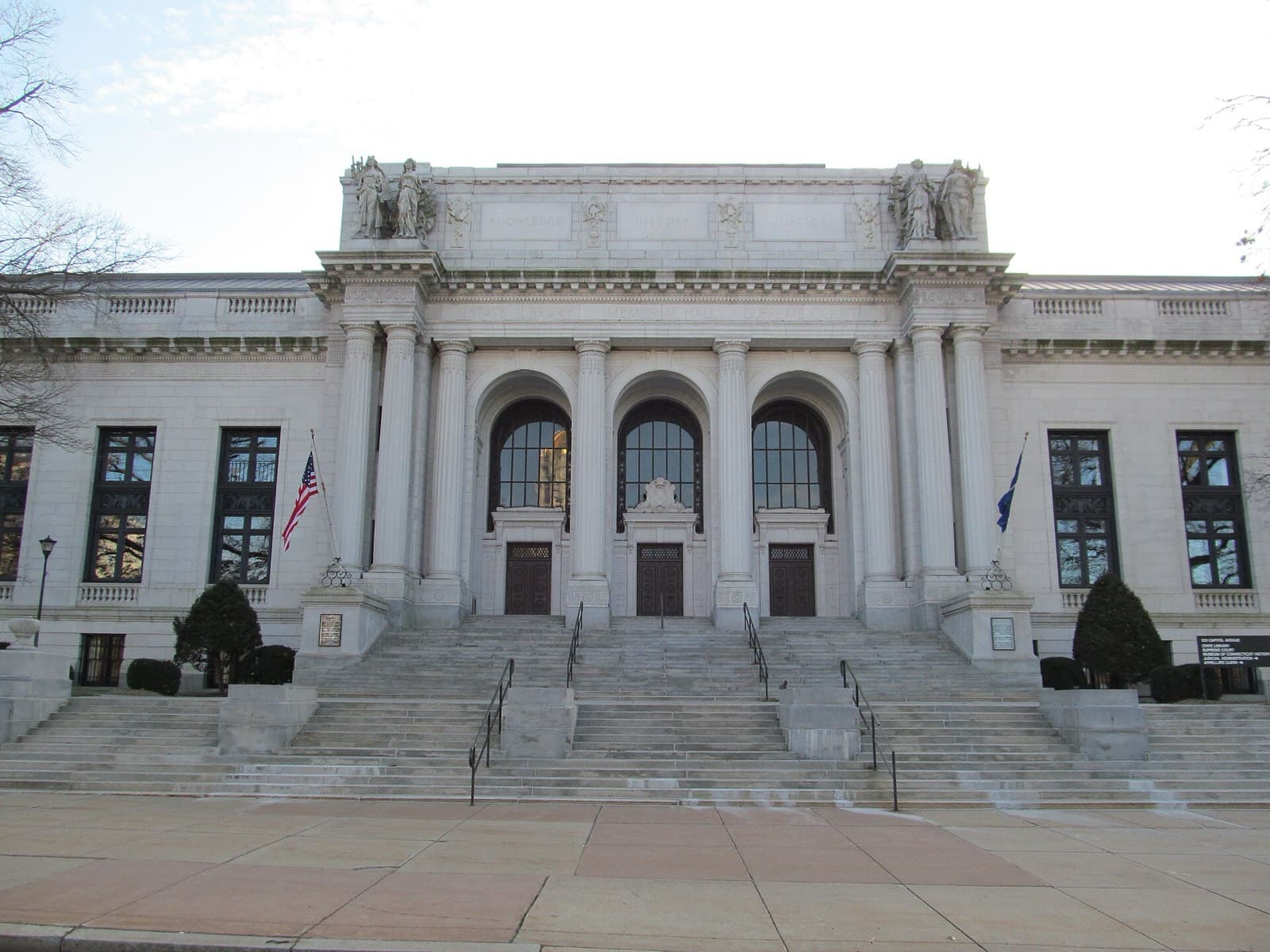 The Connecticut Supreme Court building in Hartford