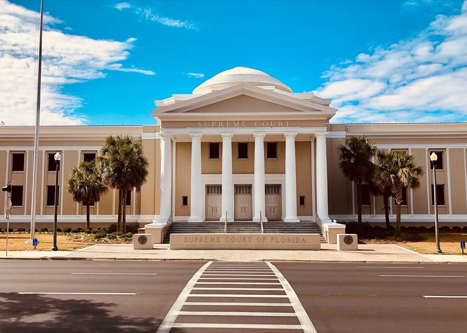 The Florida Supreme Court building in Tallahassee
