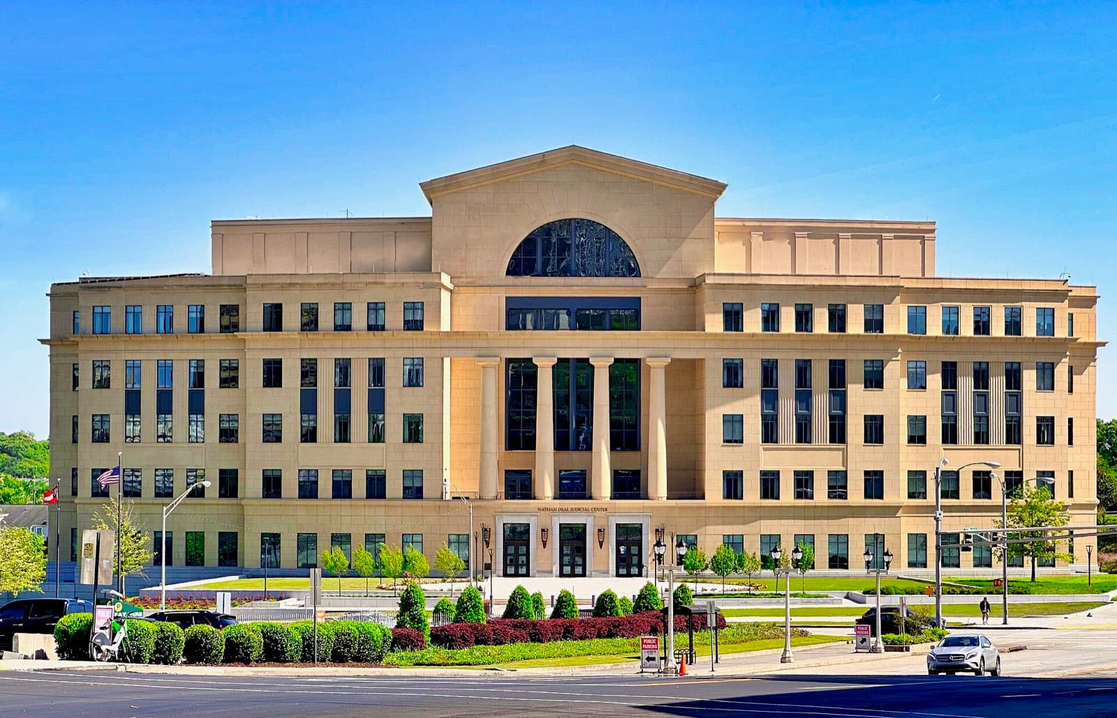 The Nathan Deal Judicial Center, home of the Supreme Court of Georgia, in Atlanta