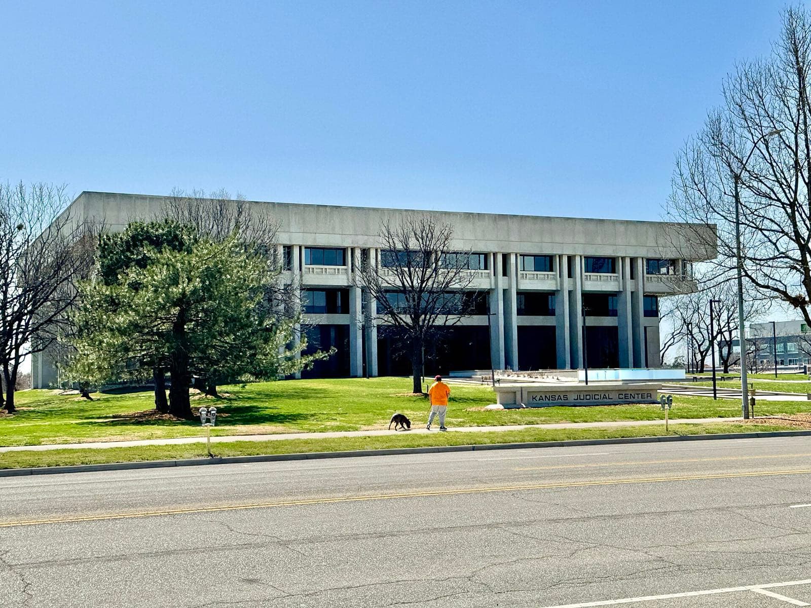 The Kansas Judicial Center, home of the Kansas Supreme Court, in Topeka
