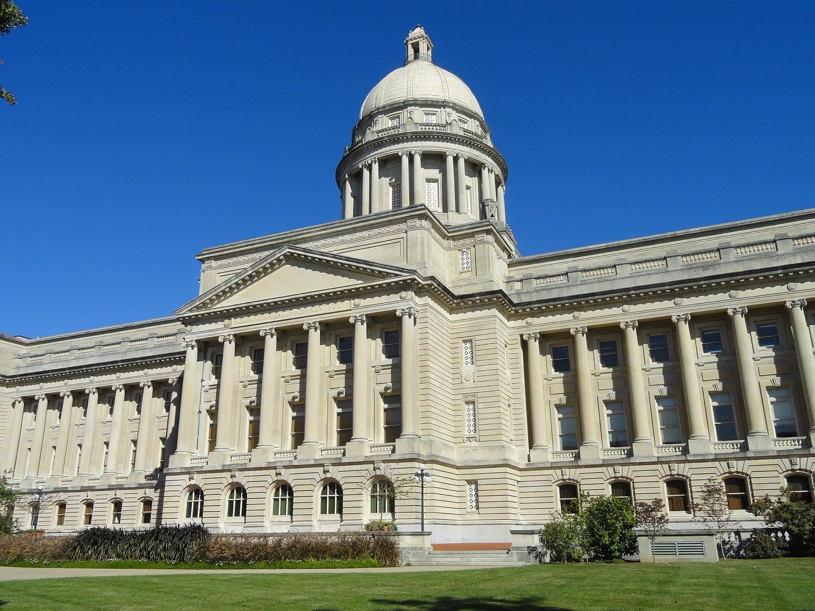 The Kentucky State Capitol in Frankfort