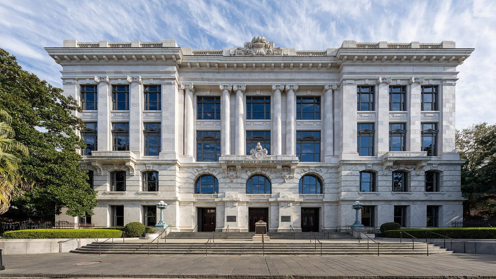 The Louisiana Supreme Court building on Royal Street in New Orleans