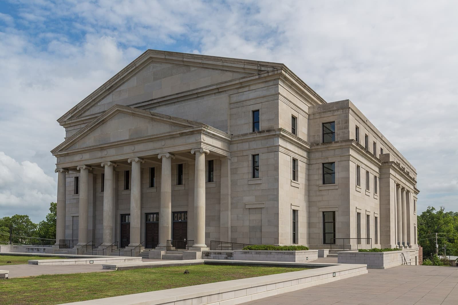 The Carroll Gartin Justice Building, home of the Supreme Court of Mississippi, in Jackson