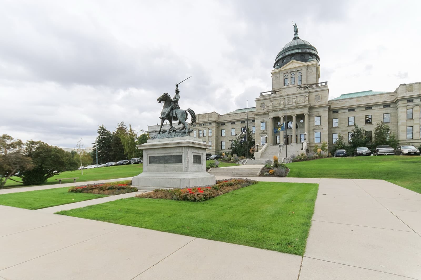 The Montana State Capitol in Helena