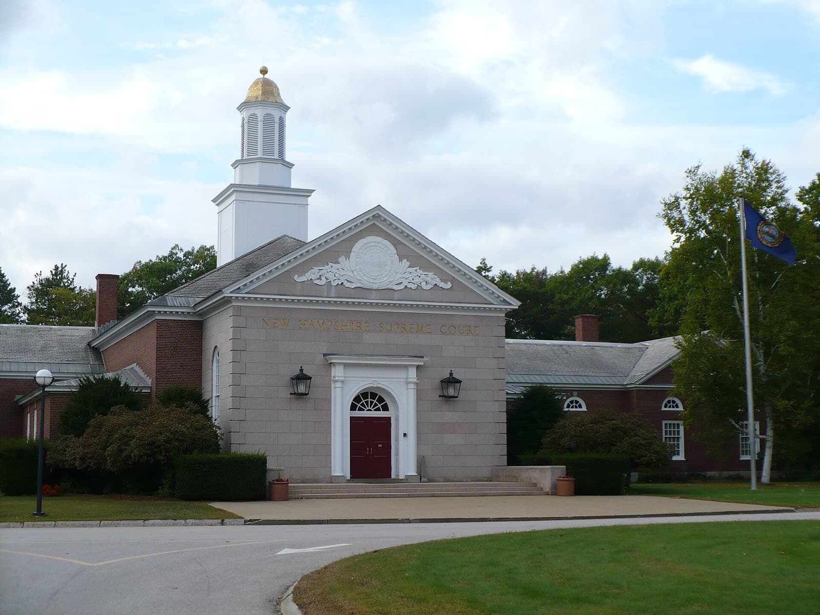 The New Hampshire Supreme Court building in Concord