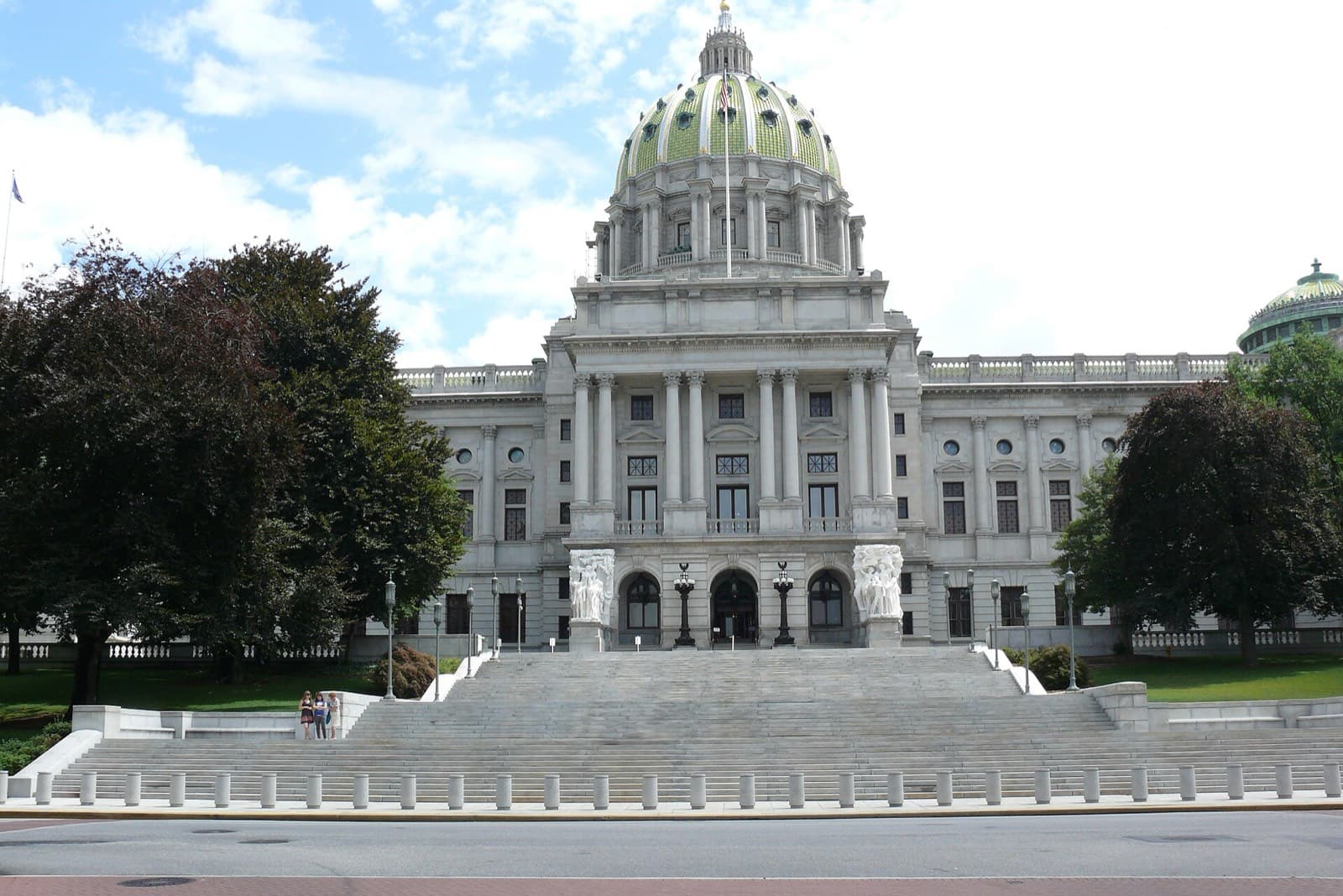 The Pennsylvania State Capitol in Harrisburg