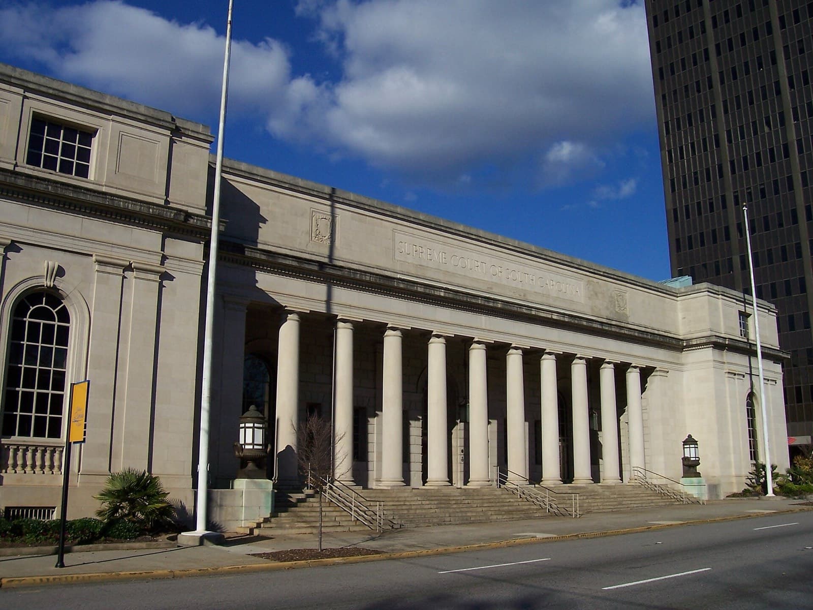 The South Carolina Supreme Court building in Columbia