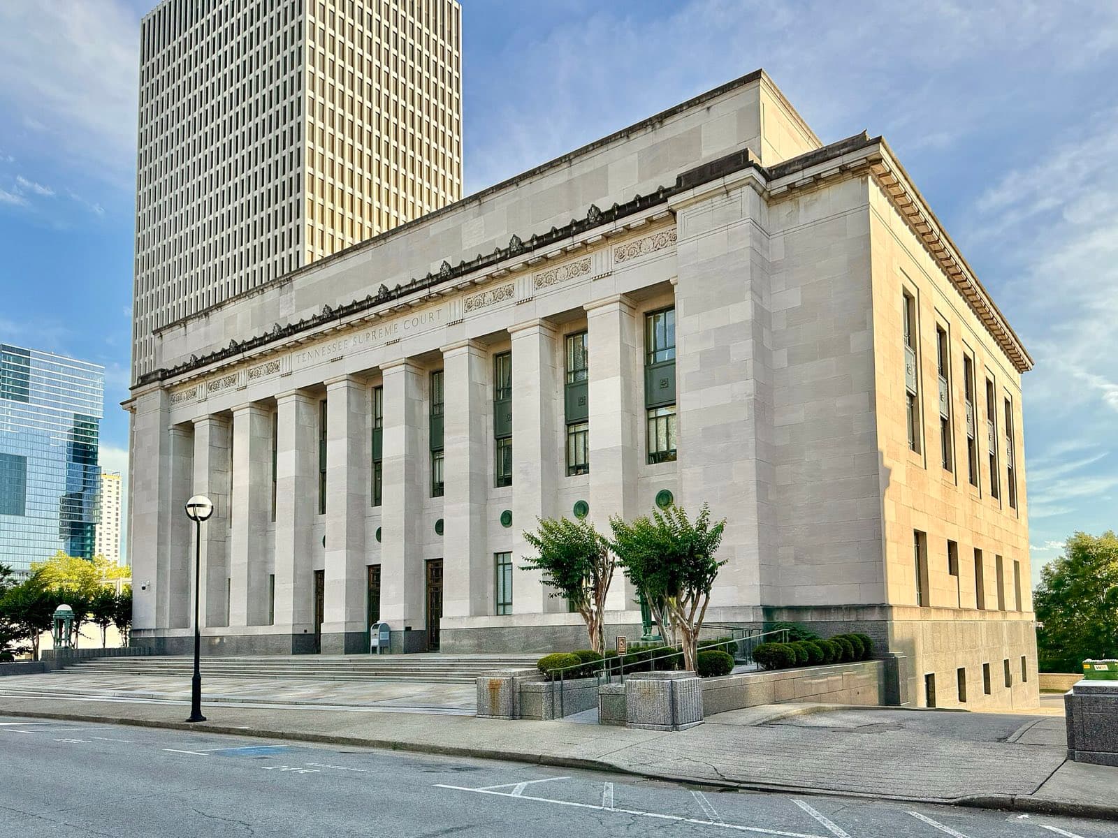 The Tennessee Supreme Court Building in Nashville
