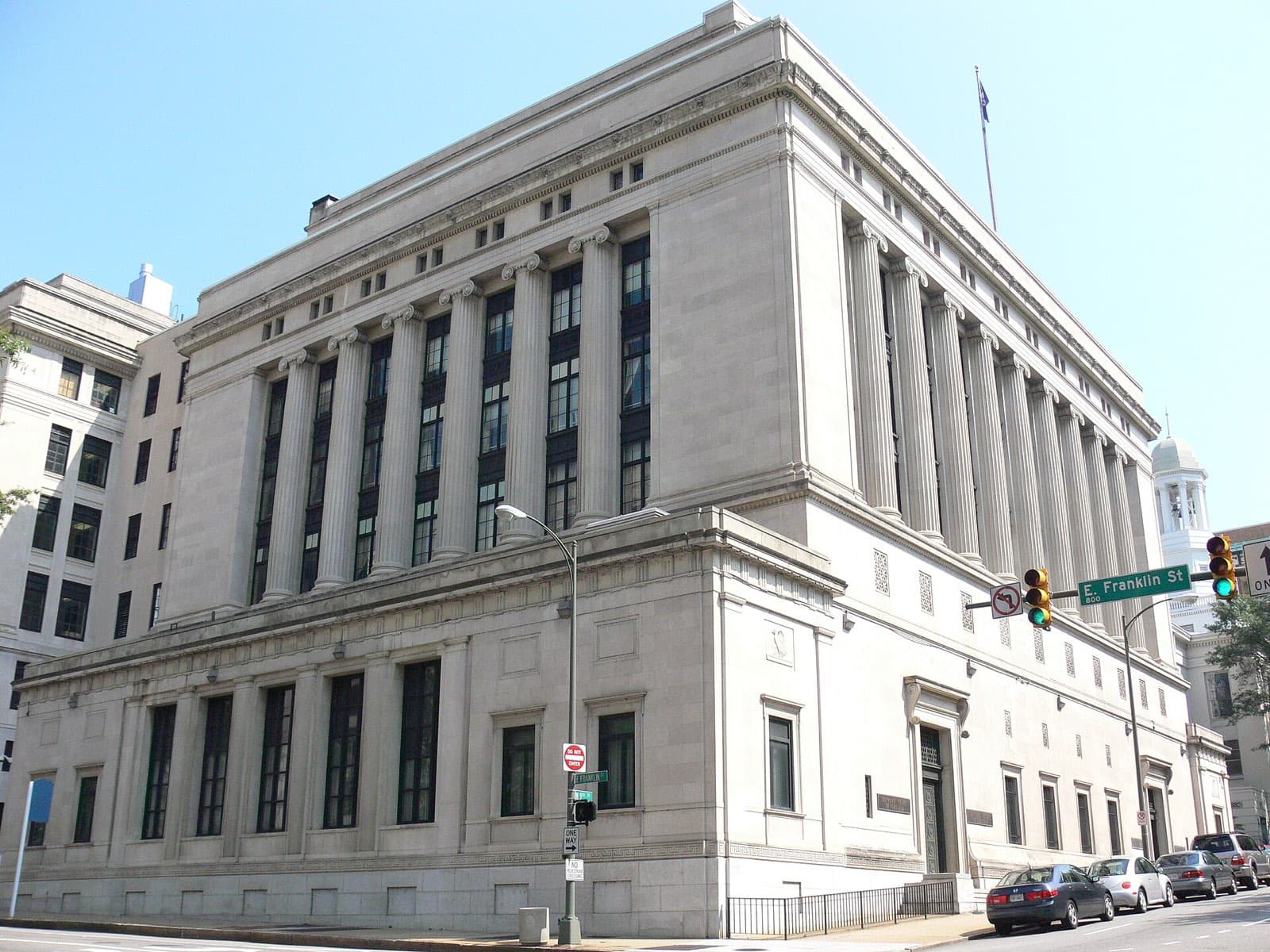 The Supreme Court of Virginia building in Richmond