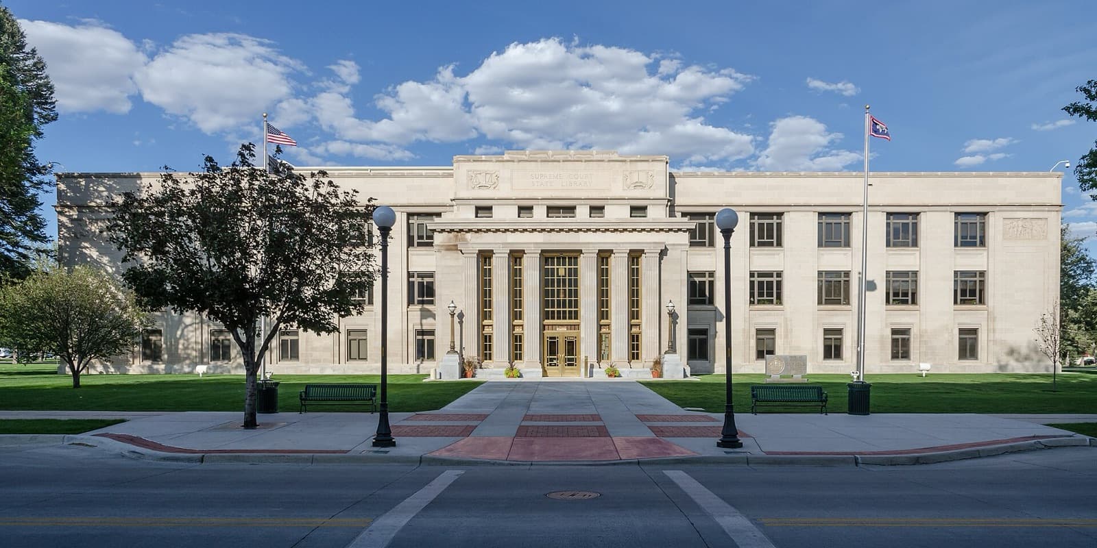 The Wyoming Supreme Court Building in Cheyenne